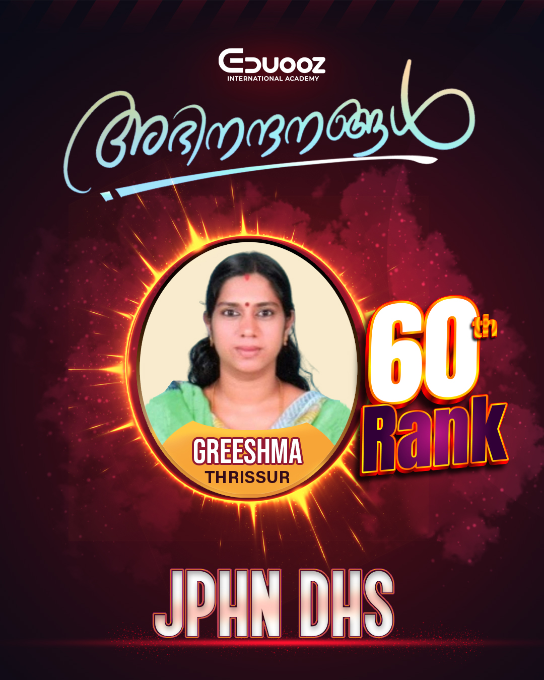Rank holder portrait: 60 GreeshmaJPHN DHS.jpg
